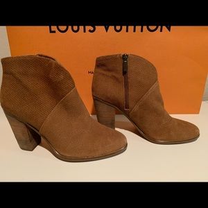 MK Tan Booties